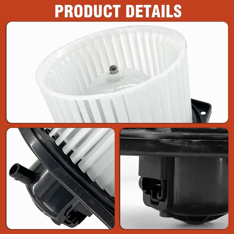 COOLIGO AC Heater Blower Motor with Fan Fit for Mitsubishi Outlander 2008-2016,Lancer 2008-2017,Outlander Sport 2011-2017,Replacement for OE# 700239, 7802A217, 7802A357, MI3126107 - Image 5